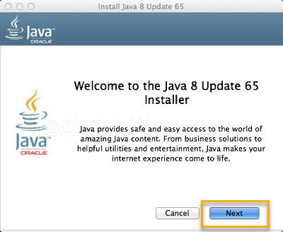 unable to download java for installation mac